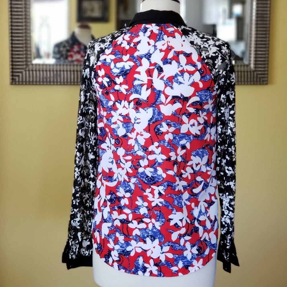 Peter Pilotto For Target Button Front Blouse - image 5